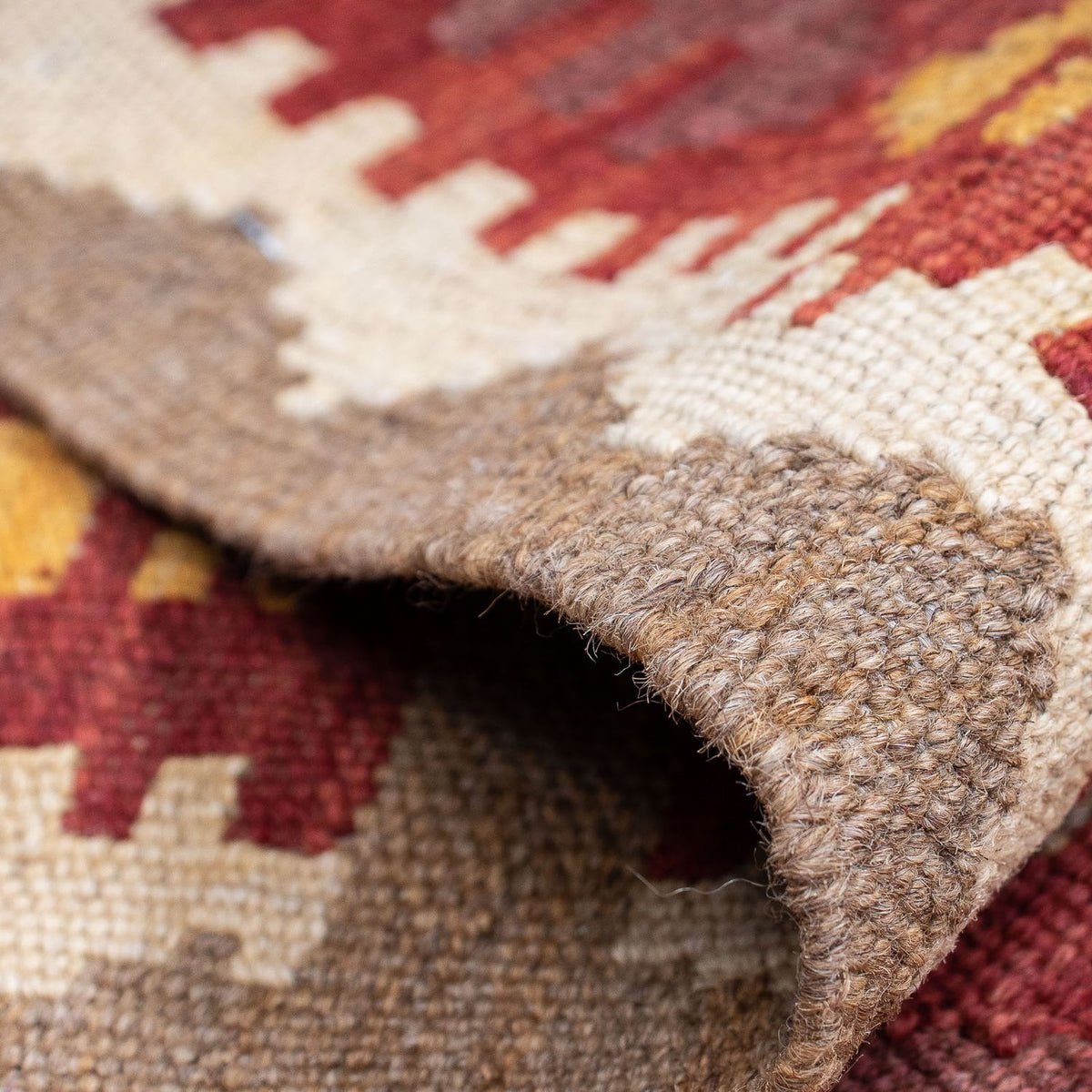 Runner Kelim Carpet - Splash - 195 x 50 cm - flerfärgad