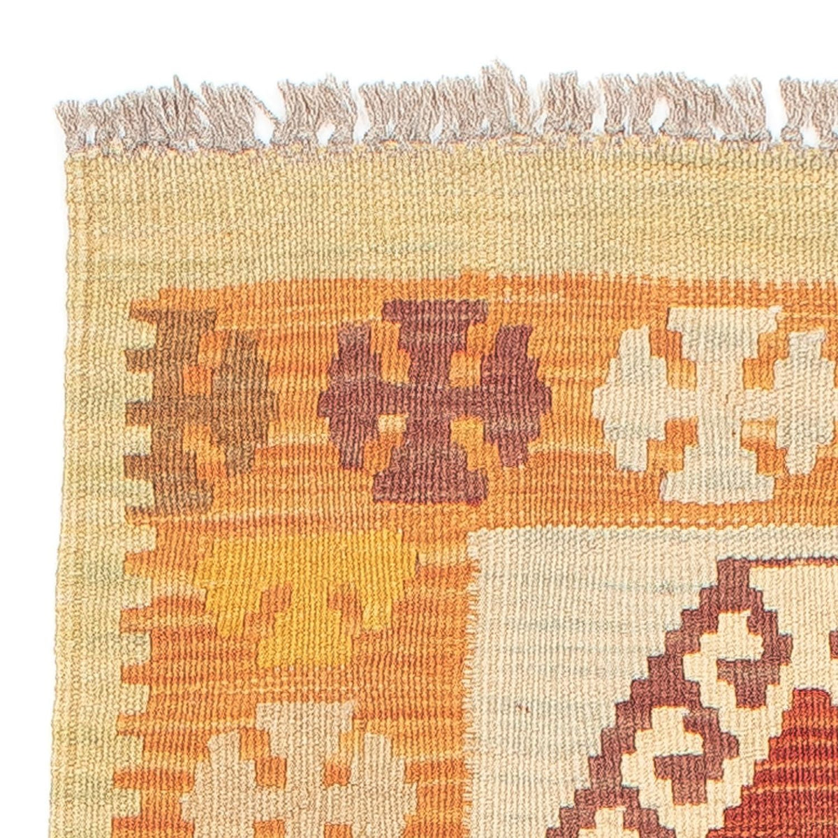 Runner Kelim Carpet - Splash - 194 x 48 cm - flerfärgad