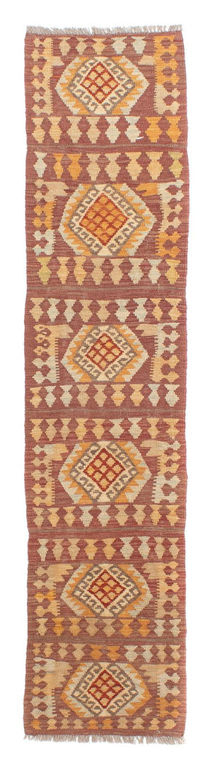 Runner Kelim Carpet - Splash - 248 x 49 cm - flerfärgad