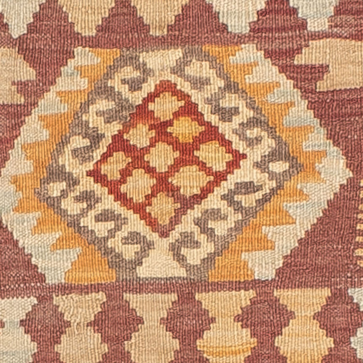 Runner Kelim Carpet - Splash - 248 x 49 cm - flerfärgad