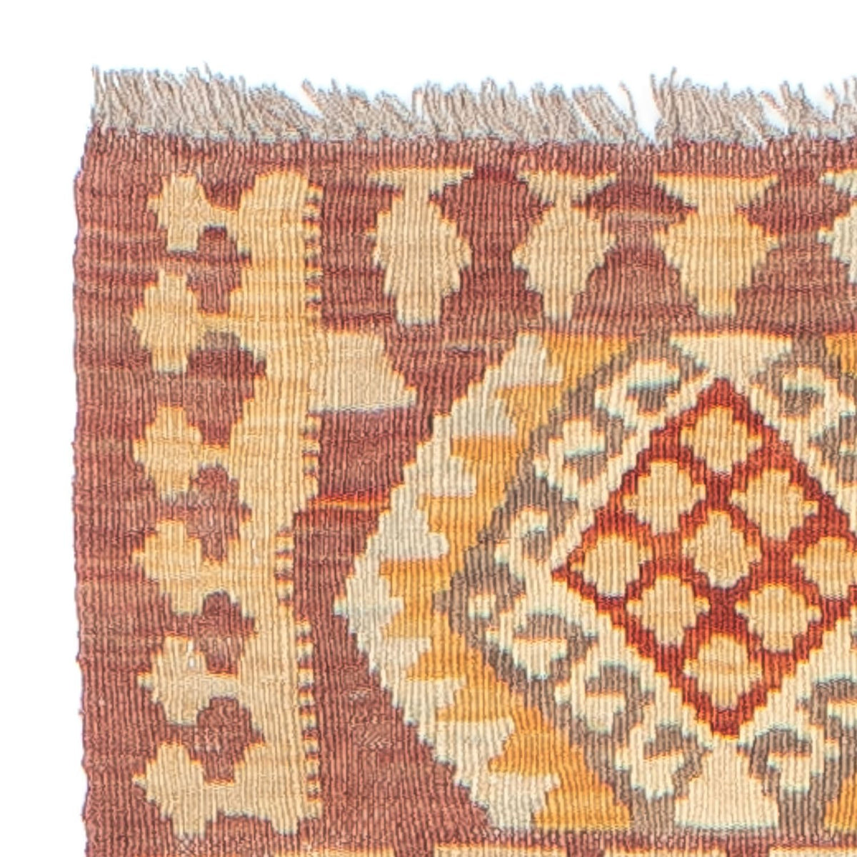 Runner Kelim Carpet - Splash - 248 x 49 cm - flerfärgad