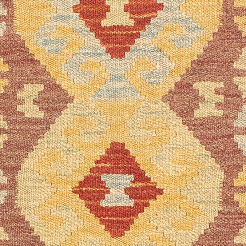 Runner Kelim Carpet - Splash - 197 x 67 cm - flerfärgad
