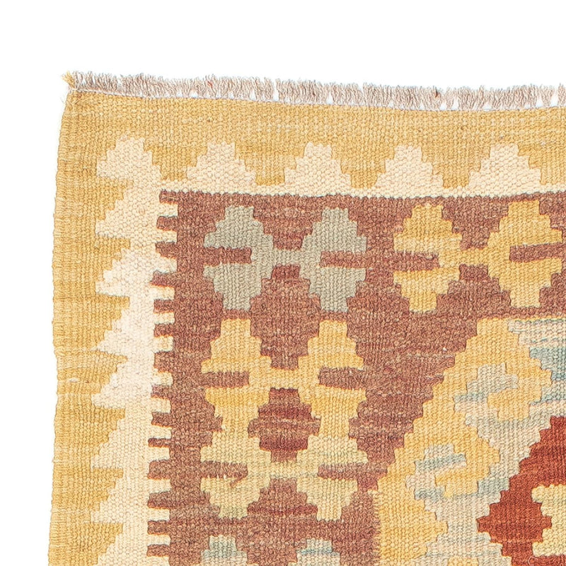 Runner Kelim Carpet - Splash - 197 x 67 cm - flerfärgad