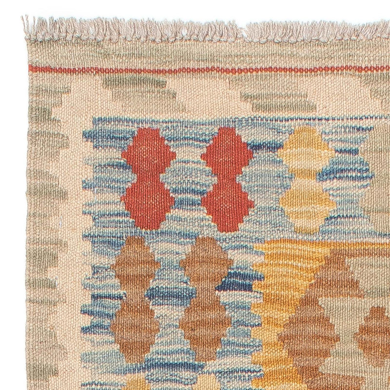 Runner Kelim Carpet - Splash - 214 x 65 cm - flerfärgad