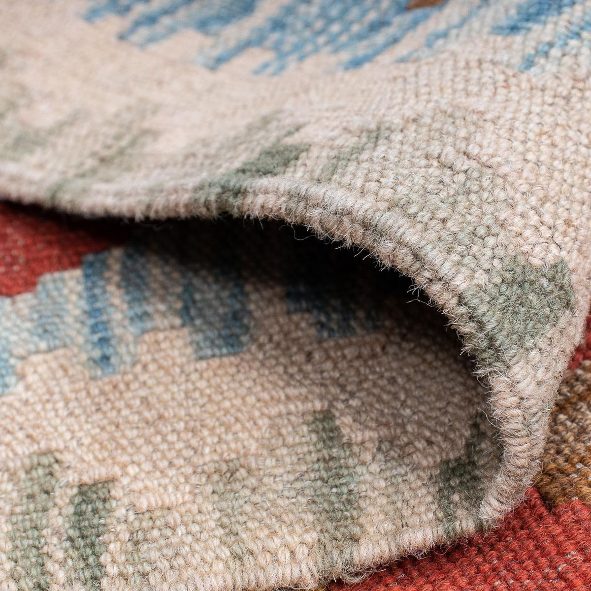 Runner Kelim Carpet - Splash - 214 x 65 cm - flerfärgad