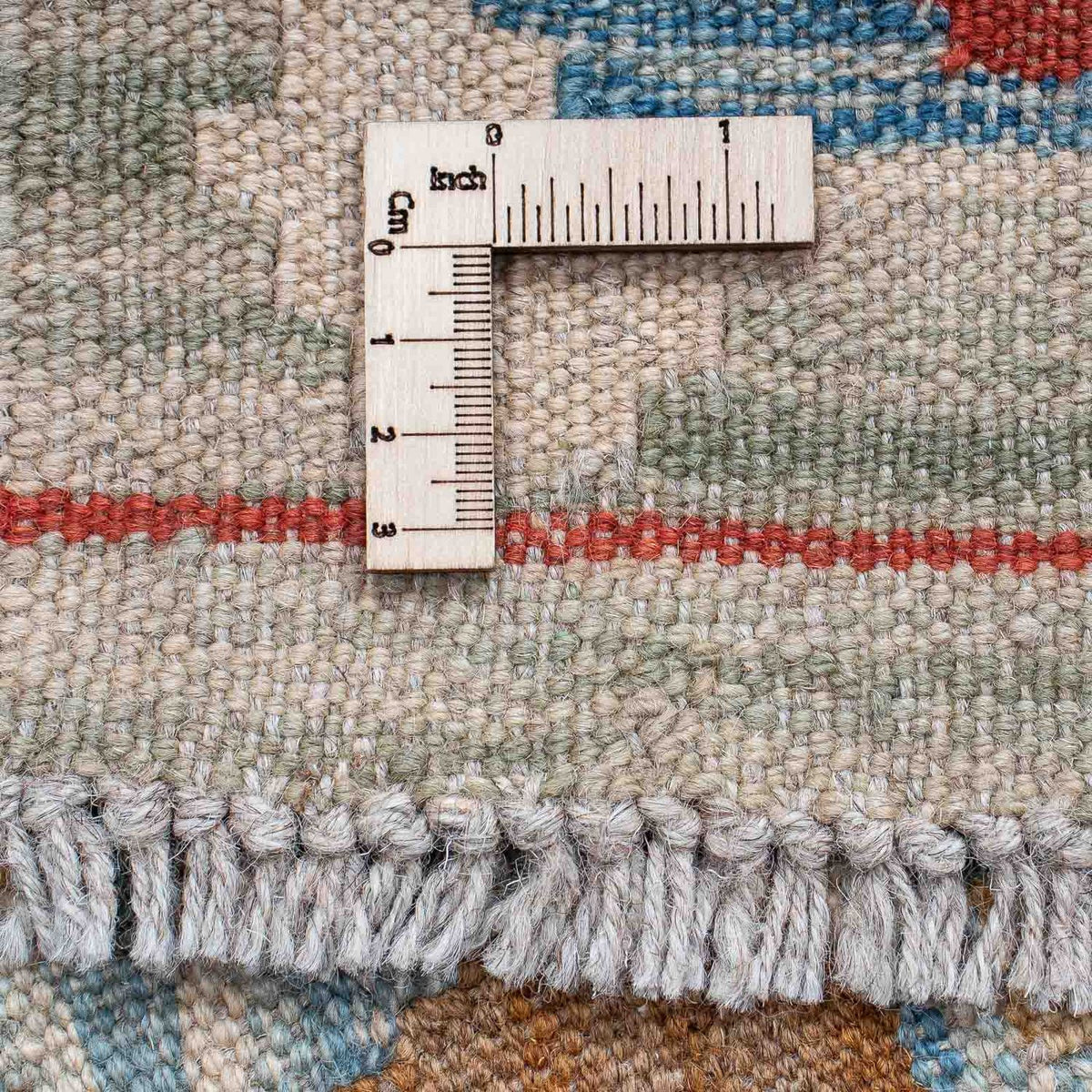 Runner Kelim Carpet - Splash - 214 x 65 cm - flerfärgad