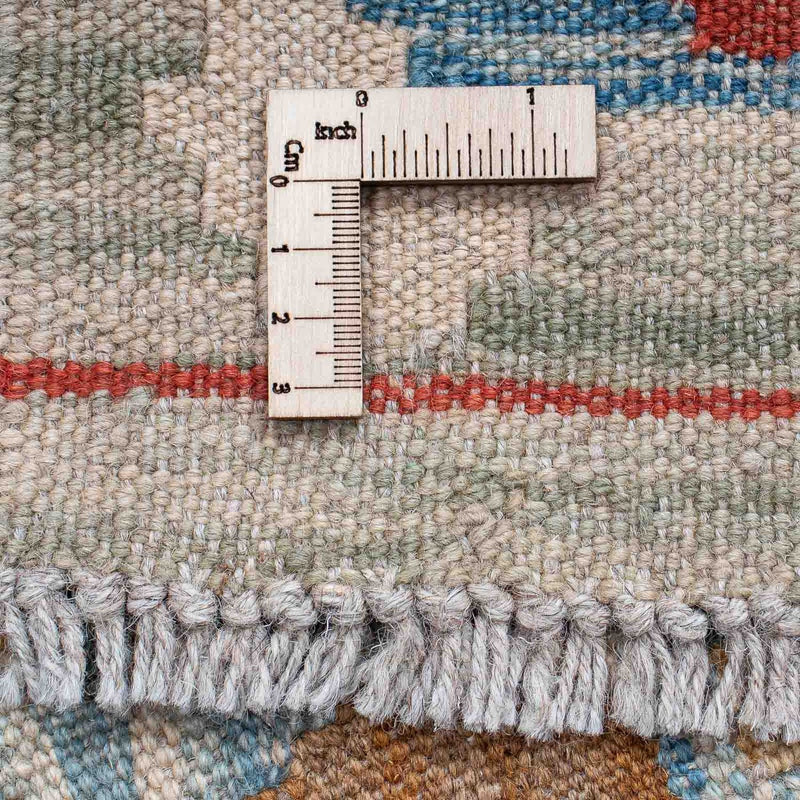 Runner Kelim Carpet - Splash - 214 x 65 cm - flerfärgad