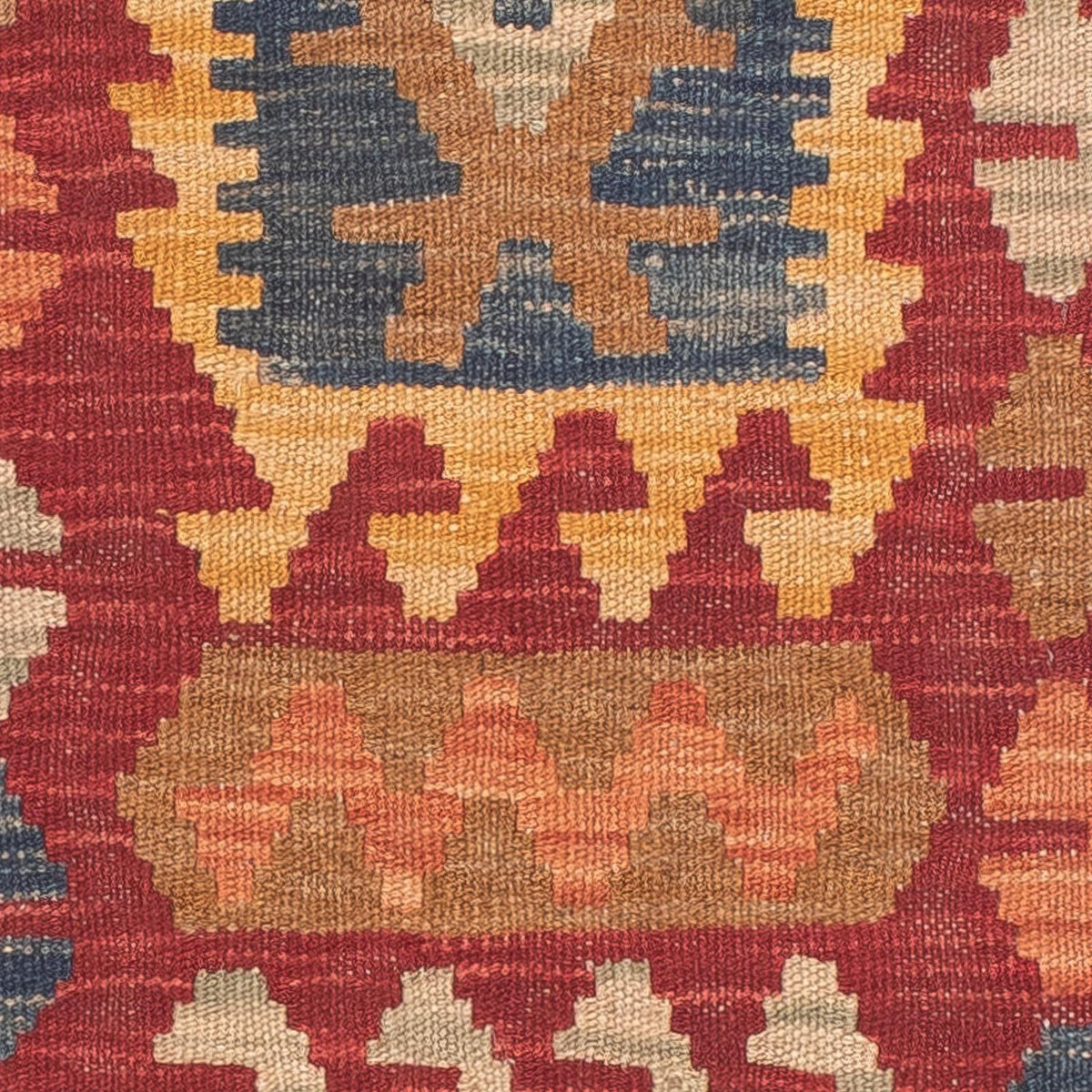 Runner Kelim Carpet - Splash - 214 x 63 cm - flerfärgad