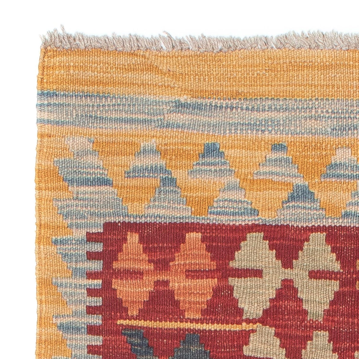 Runner Kelim Carpet - Splash - 214 x 63 cm - flerfärgad