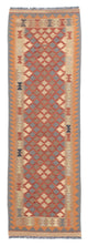 Runner Kelim Carpet - Splash - 199 x 57 cm - flerfärgad
