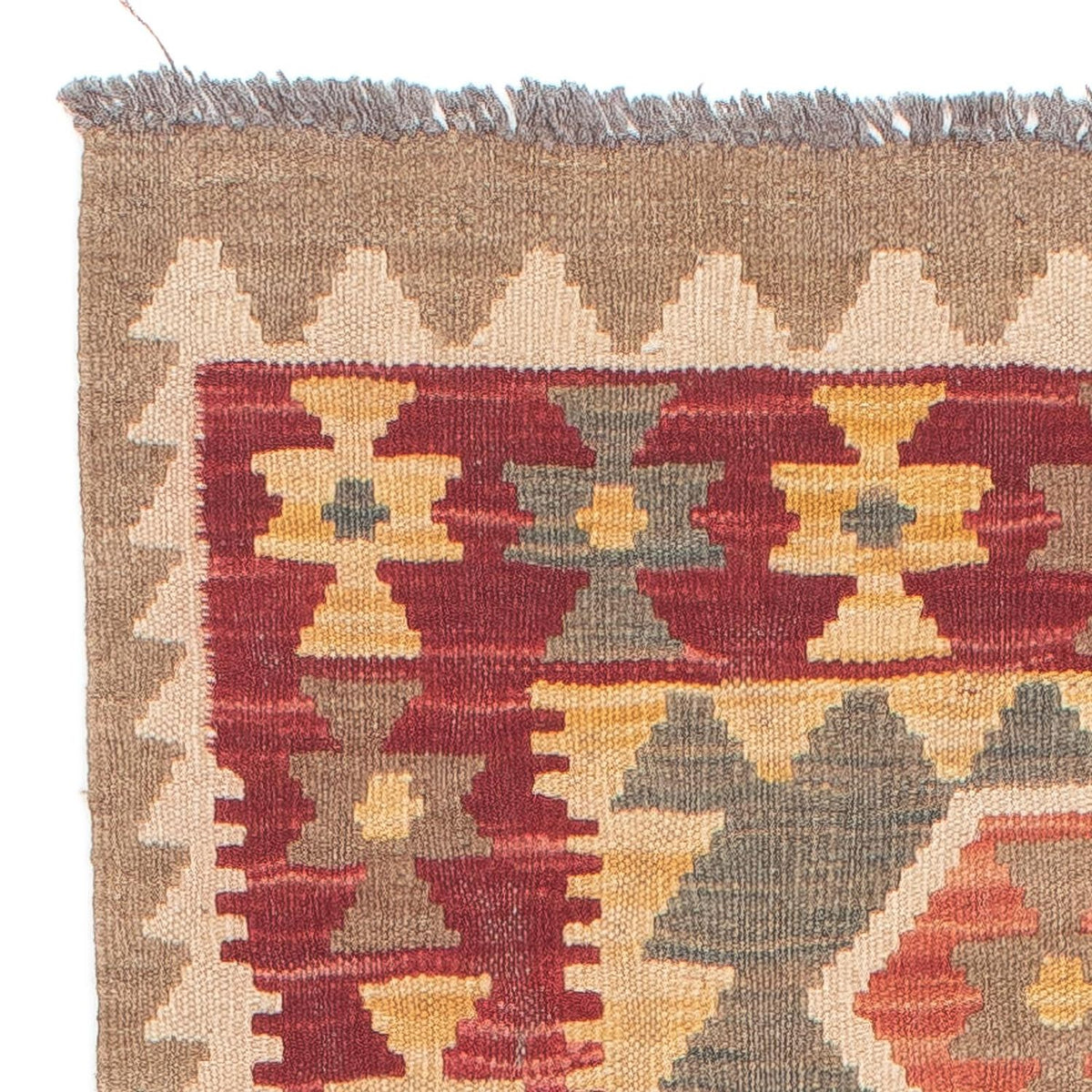 Runner Kelim Carpet - Splash - 211 x 63 cm - flerfärgad