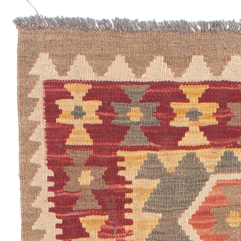 Runner Kelim Carpet - Splash - 211 x 63 cm - flerfärgad