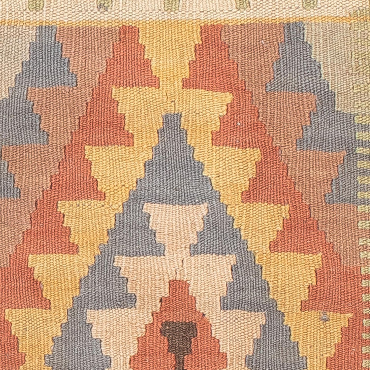 Runner Kelim Carpet - Splash - 194 x 48 cm - flerfärgad