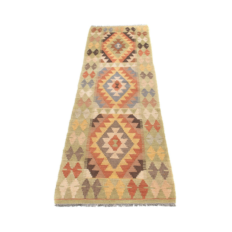 Runner Kelim Carpet - Splash - 194 x 48 cm - flerfärgad