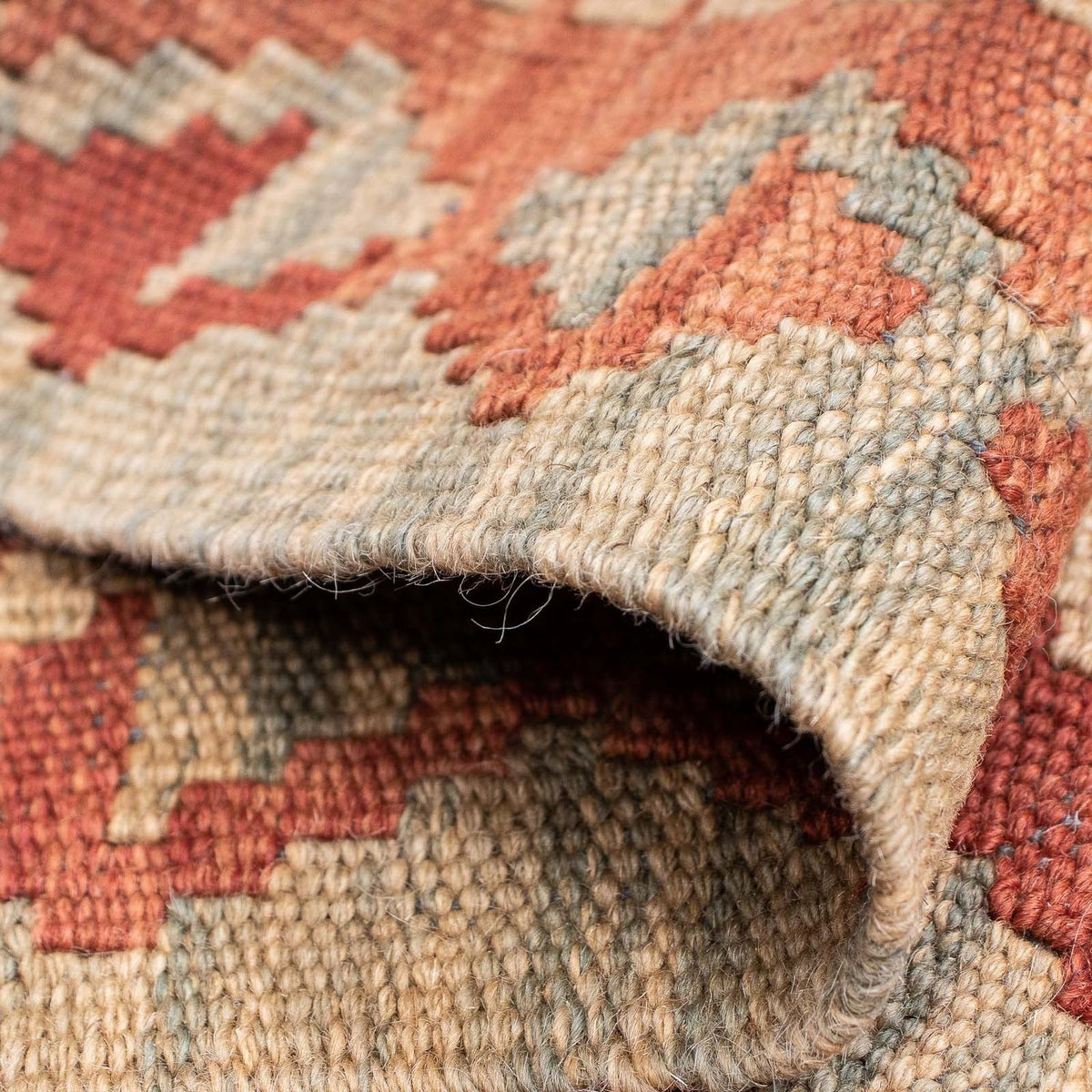 Runner Kelim Carpet - Splash - 188 x 46 cm - flerfärgad