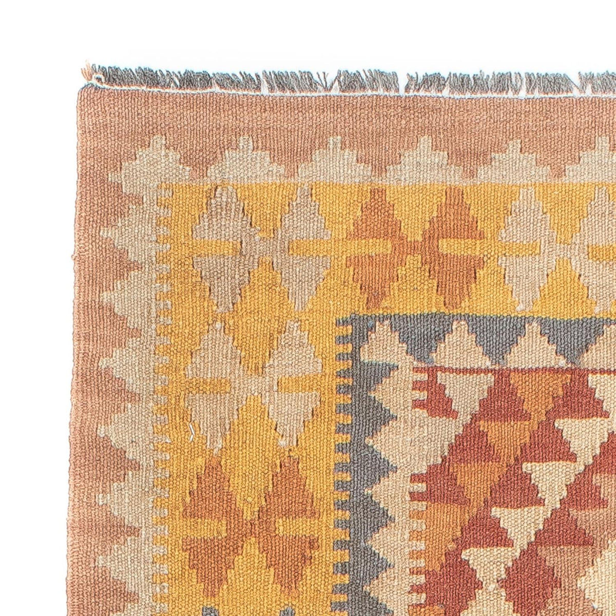 Runner Kelim Carpet - Splash - 197 x 62 cm - flerfärgad