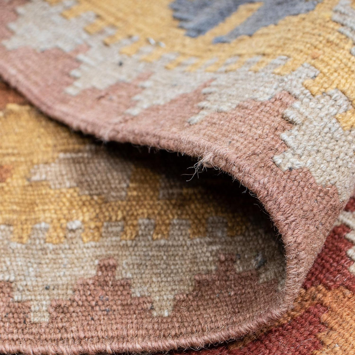 Runner Kelim Carpet - Splash - 197 x 62 cm - flerfärgad