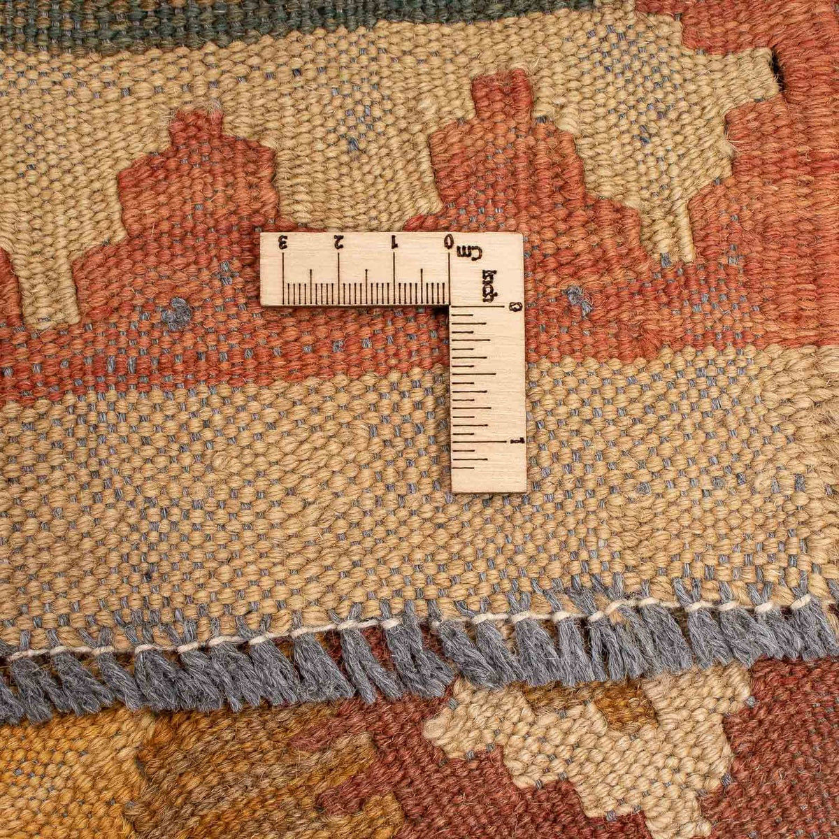 Runner Kelim Carpet - Splash - 321 x 91 cm - flerfärgad