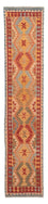Runner Kelim Carpet - Splash - 389 x 81 cm - flerfärgad