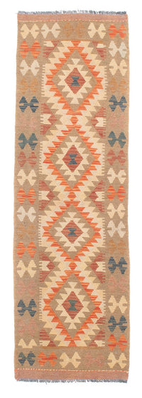 Runner Kelim Carpet - Splash - 192 x 56 cm - flerfärgad
