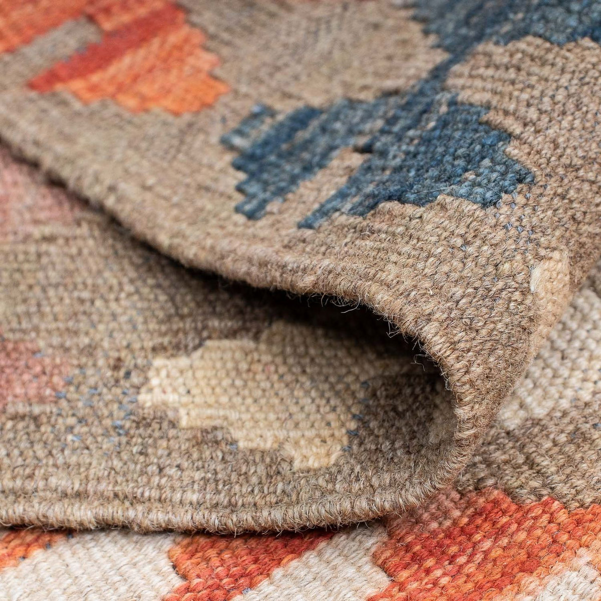 Runner Kelim Carpet - Splash - 192 x 56 cm - flerfärgad