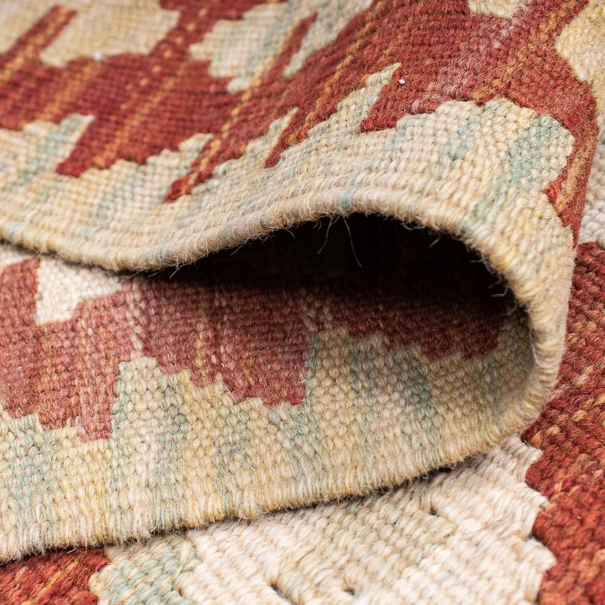 Runner Kelim Carpet - Splash - 198 x 61 cm - flerfärgad