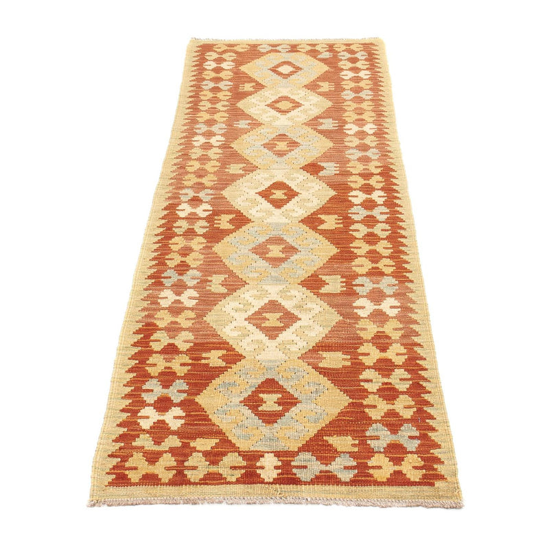 Runner Kelim Carpet - Splash - 198 x 61 cm - flerfärgad