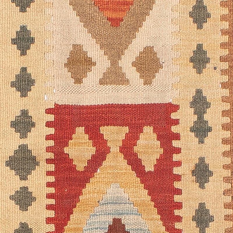 Runner Kelim Carpet - Splash - 254 x 81 cm - flerfärgad
