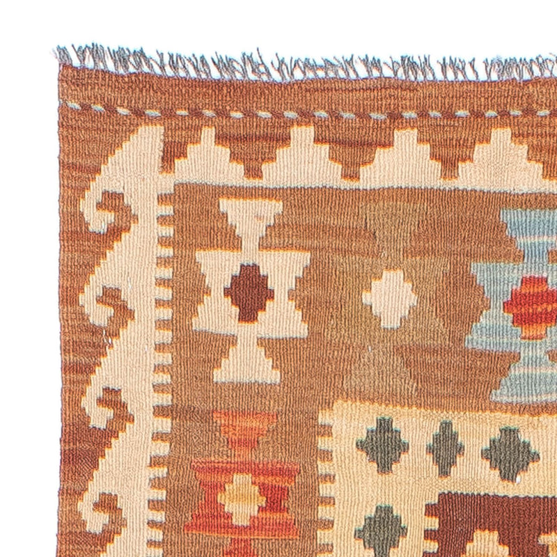 Runner Kelim Carpet - Splash - 254 x 81 cm - flerfärgad