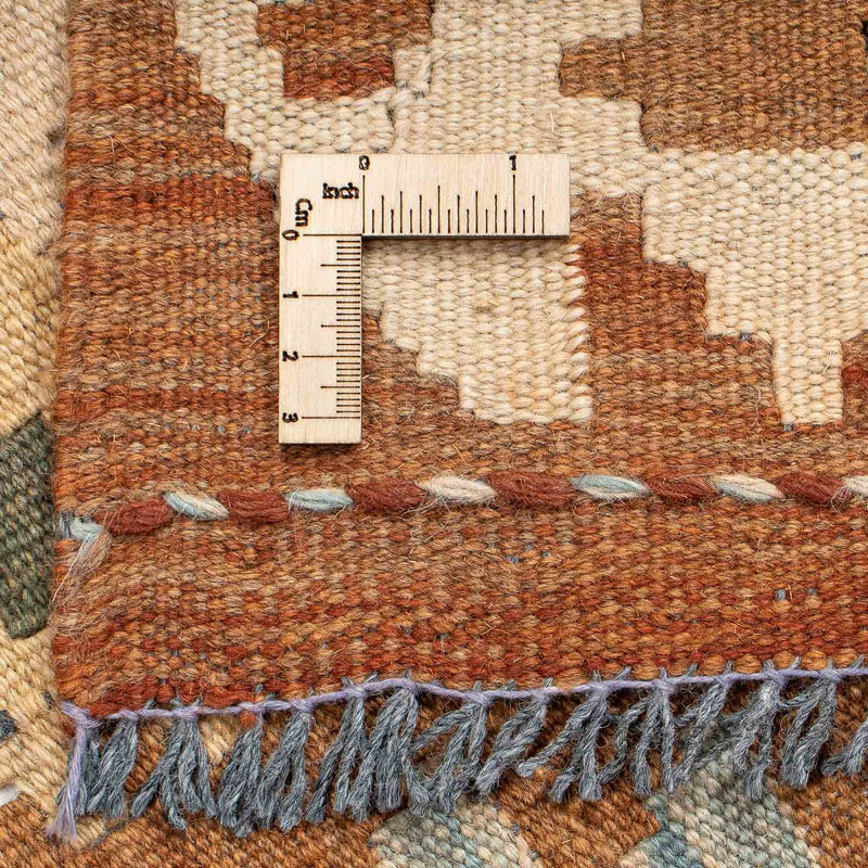 Runner Kelim Carpet - Splash - 254 x 81 cm - flerfärgad