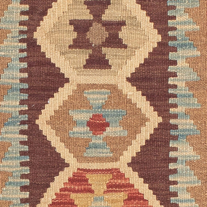 Runner Kelim Carpet - Splash - 200 x 67 cm - flerfärgad
