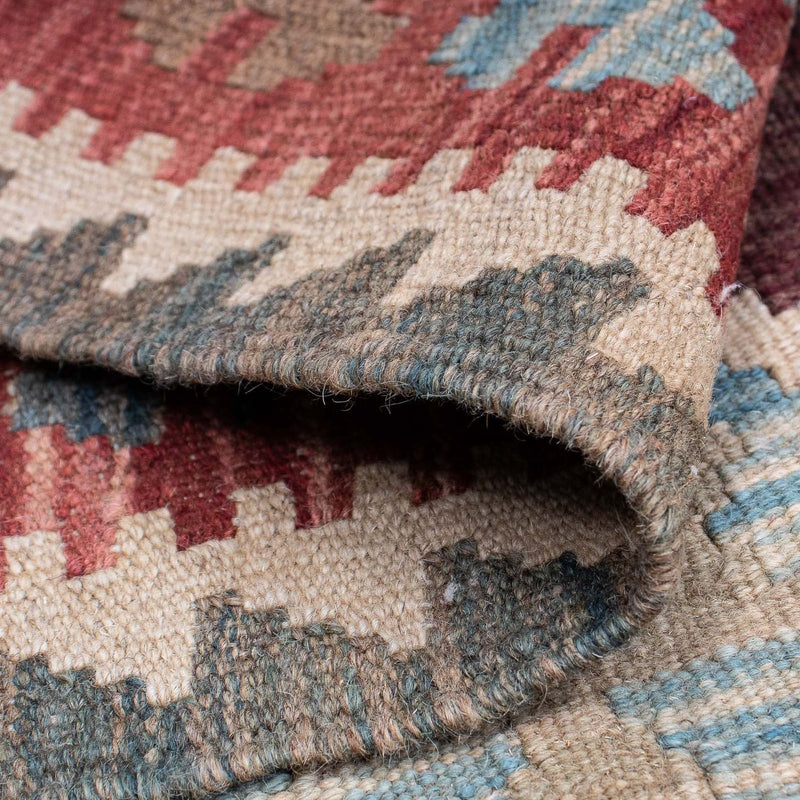 Runner Kelim Carpet - Splash - 200 x 67 cm - flerfärgad