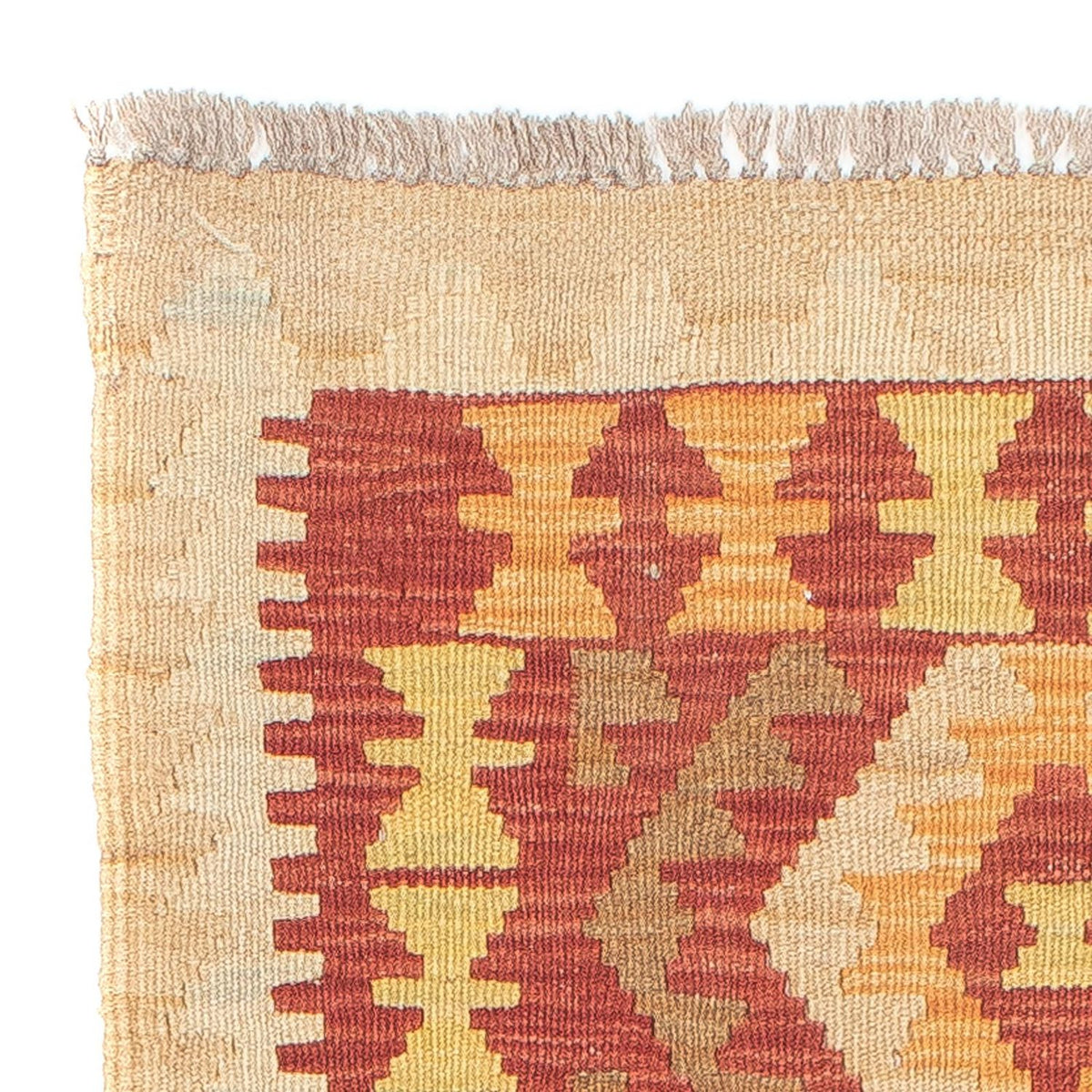 Runner Kelim Carpet - Splash - 197 x 56 cm - flerfärgad