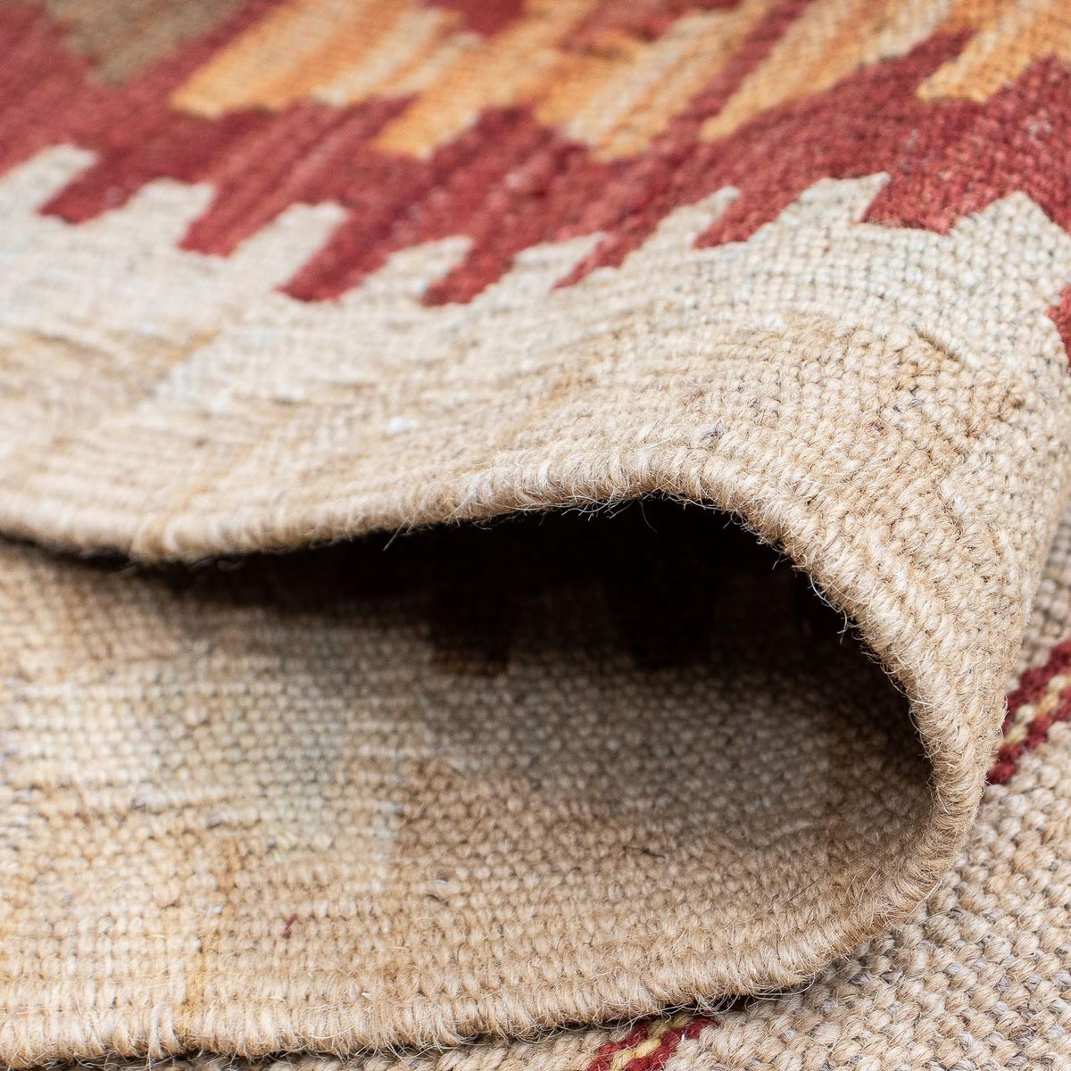 Runner Kelim Carpet - Splash - 197 x 56 cm - flerfärgad