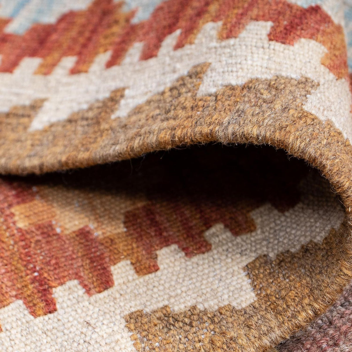 Runner Kelim Carpet - Splash - 189 x 69 cm - flerfärgad