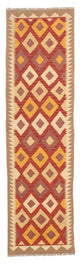 Runner Kelim Carpet - Splash - 192 x 49 cm - flerfärgad