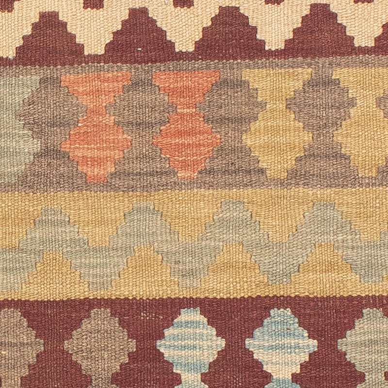 Runner Kelim Carpet - Splash - 200 x 62 cm - flerfärgad