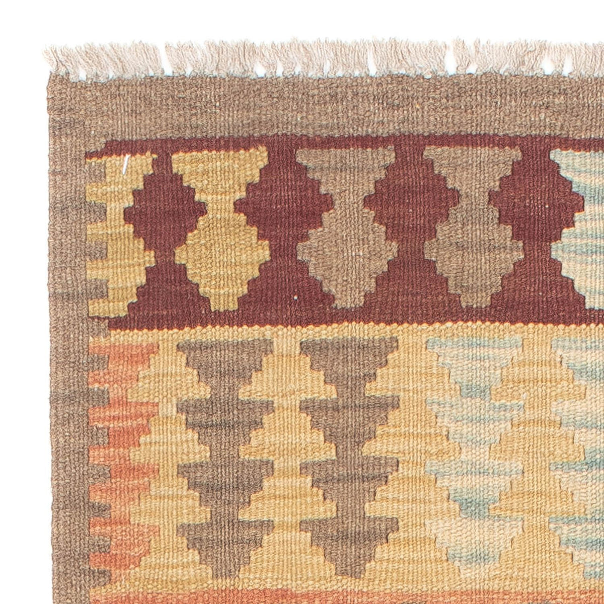 Runner Kelim Carpet - Splash - 200 x 62 cm - flerfärgad