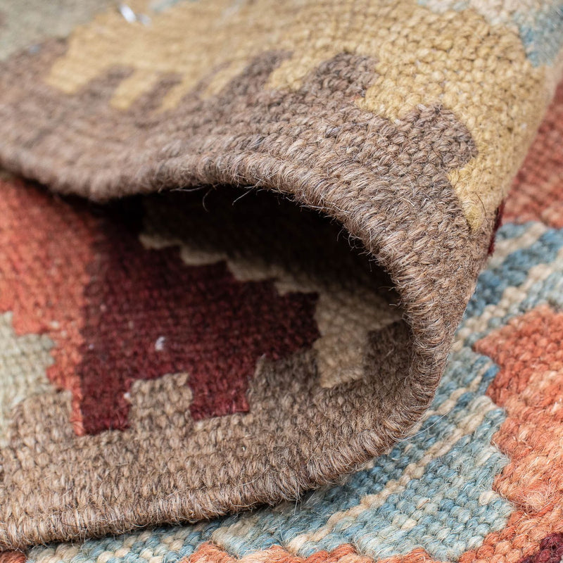 Runner Kelim Carpet - Splash - 200 x 62 cm - flerfärgad