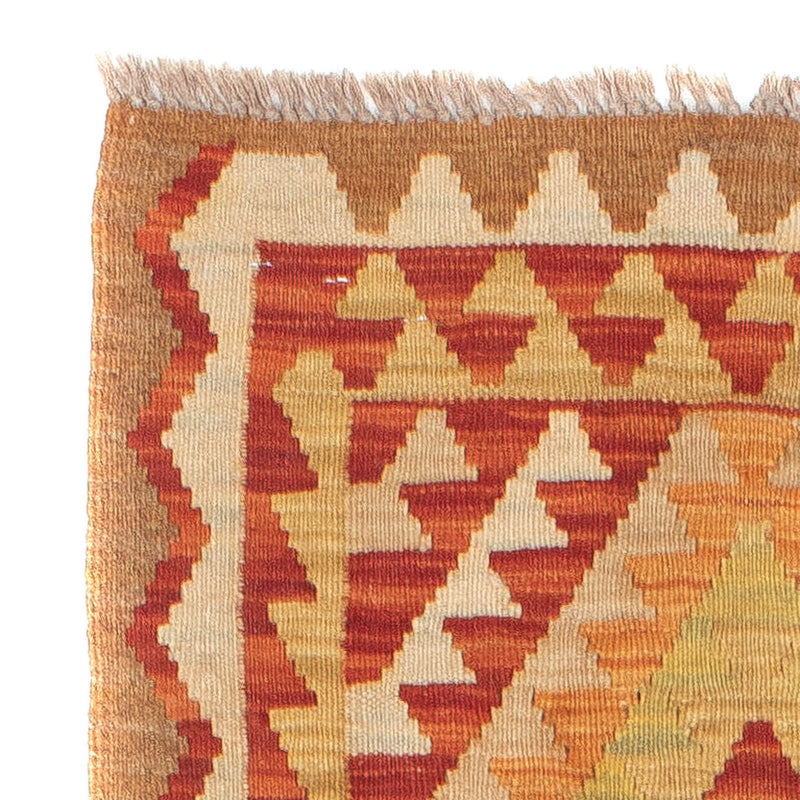 Runner Kelim Carpet - Splash - 222 x 57 cm - flerfärgad