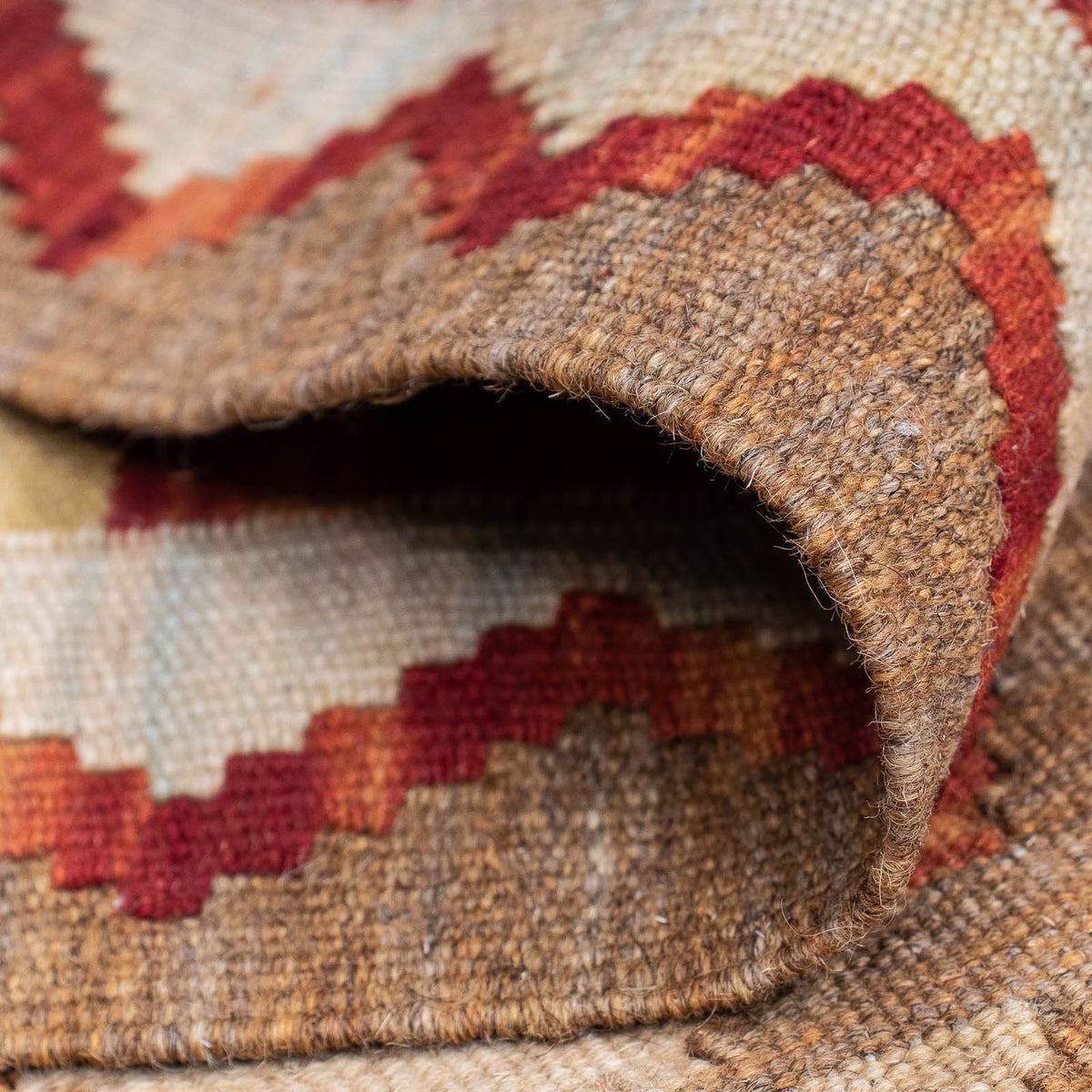 Runner Kelim Carpet - Splash - 222 x 57 cm - flerfärgad