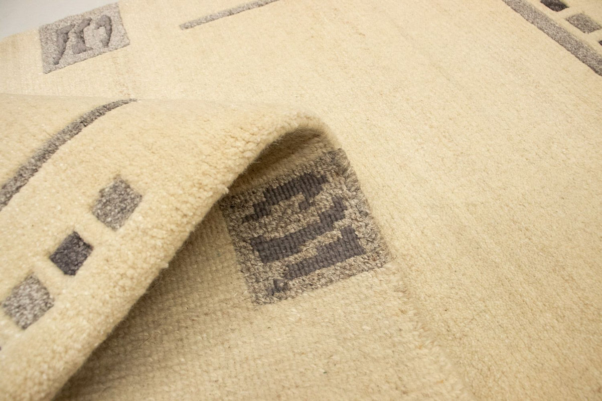 Nepal mattan - 160 x 90 cm - beige