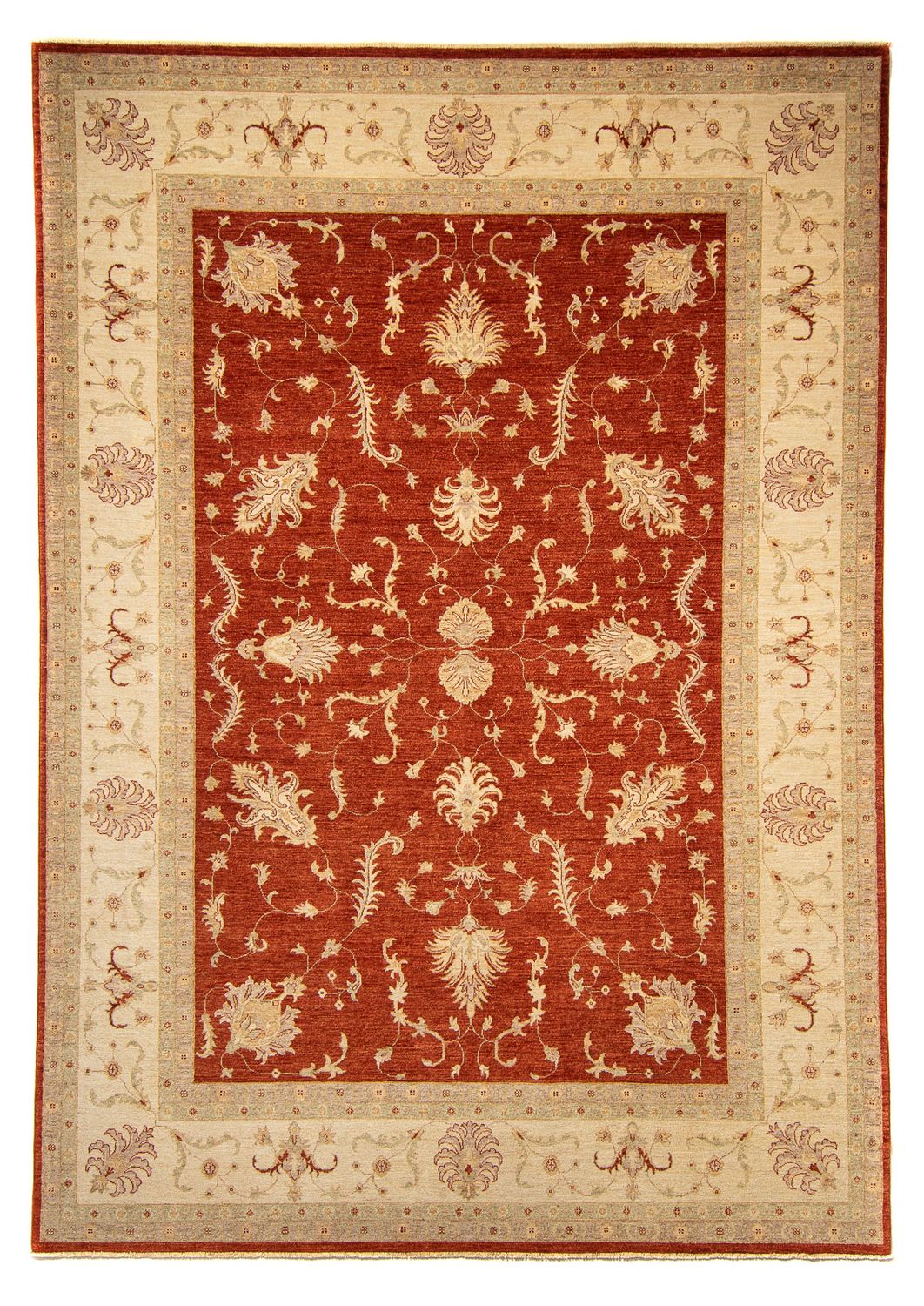 Ziegler Carpet - 350 x 254 cm - mörkröd