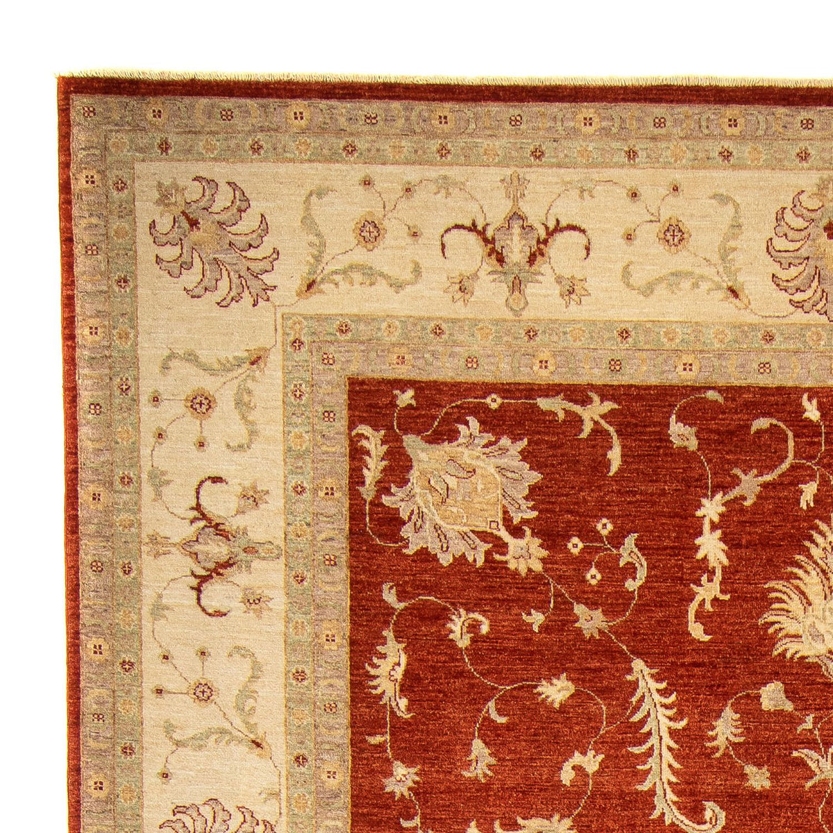 Ziegler Carpet - 350 x 254 cm - mörkröd