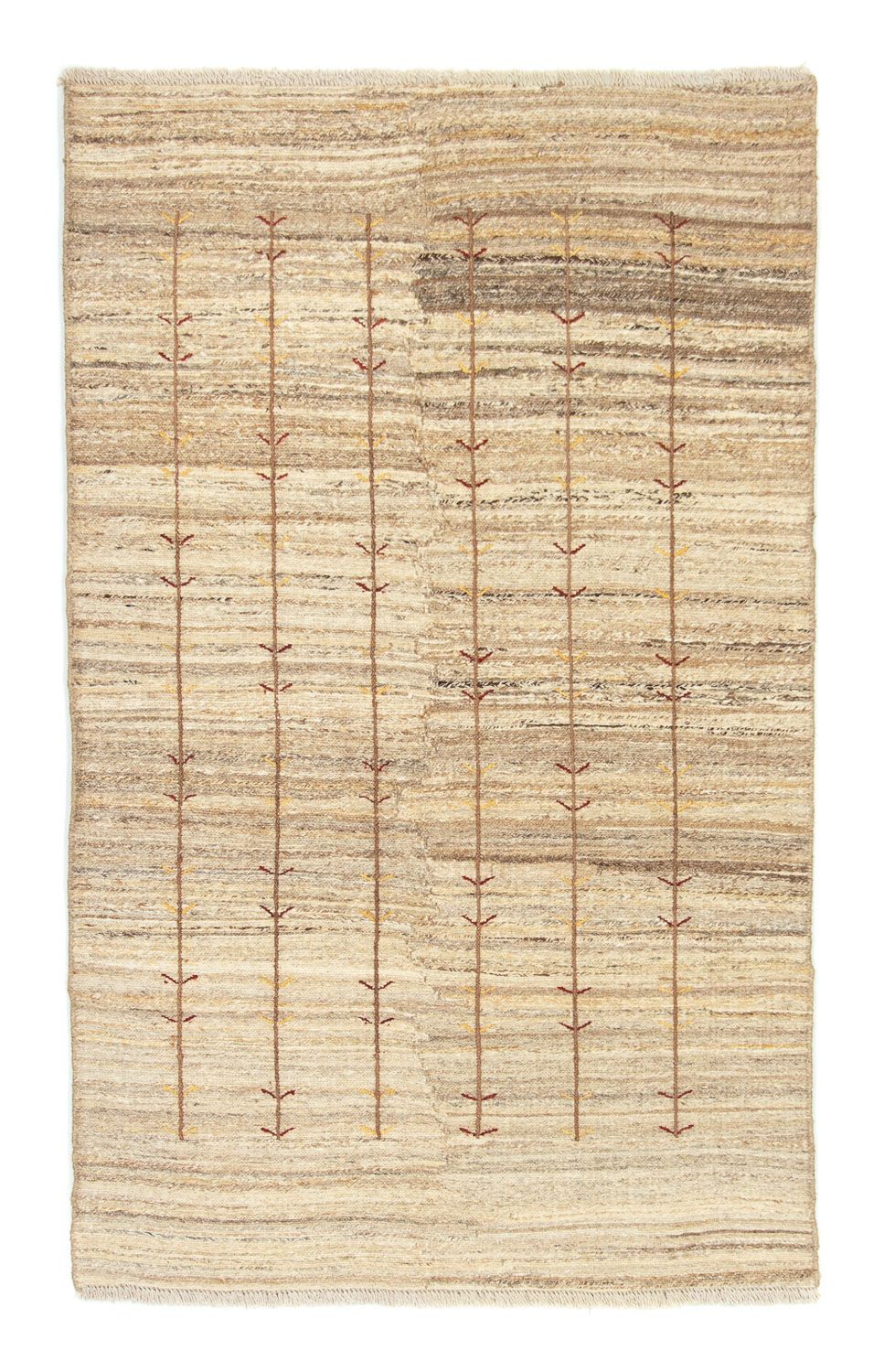 Gabbeh-matta - persisk - 178 x 110 cm - beige