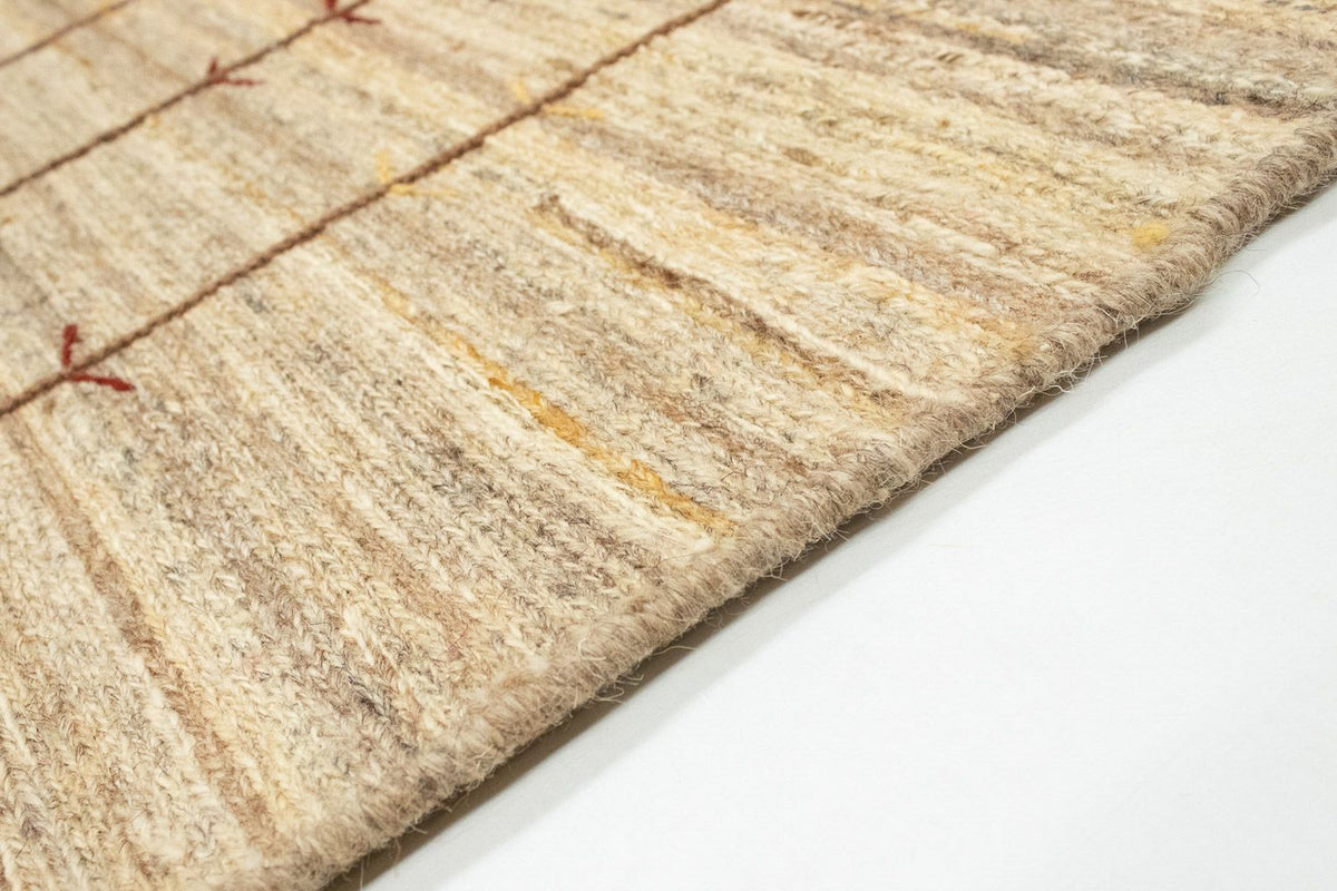 Gabbeh-matta - persisk - 178 x 110 cm - beige