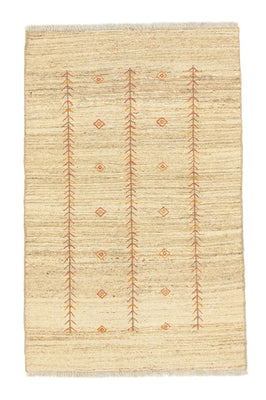 Gabbeh-matta - persisk - 152 x 98 cm - beige