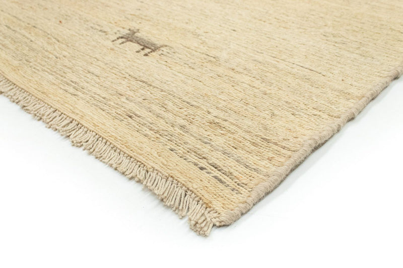 Gabbeh-matta - persisk - 205 x 138 cm - beige