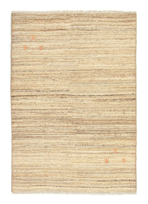 Gabbeh-matta - persisk - 166 x 118 cm - beige