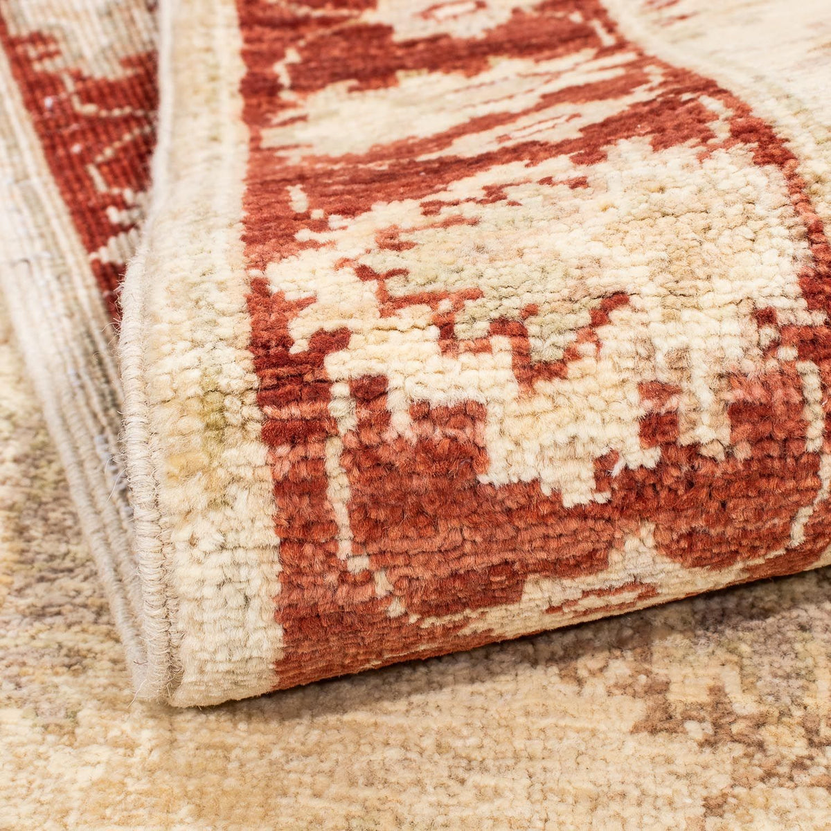 Runner Ziegler Carpet - 256 x 78 cm - beige